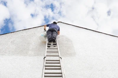 Peinture extérieure à Lucé-sous-Ballon — façades et ravalement